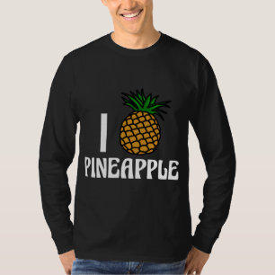 Ich liebe Ananas süße Frucht T-Shirt