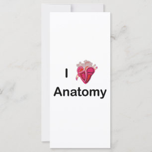 Ich Liebe Anatomie mit menschlichem Herzen!