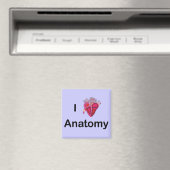 Ich Liebe Anatomie mit menschlichem Herzen! Magnet (In Situ (Geschirrspüler))