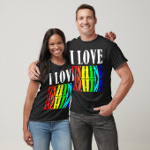 Ich liebe Angeln T-Shirt (Unisex)