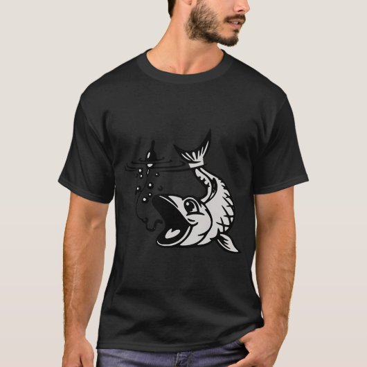 Ich liebe Angeln T-Shirt (Vorderseite)