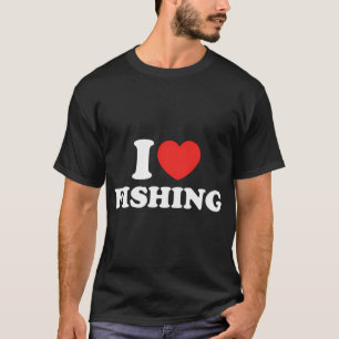 Ich liebe Angeln T-Shirt