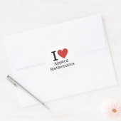 Ich ❤️ Liebe Angewandte Mathematik STICKER (Umschlag)