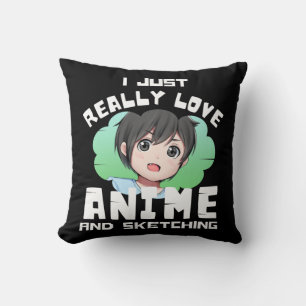 ICH LIEBE ANIME UND SKIZZEN ZEICHNEN WIRKLICH  KISSEN