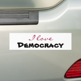 Ich liebe [anpassen] autoaufkleber