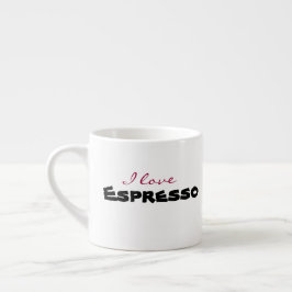 Ich liebe [anpassen] espressotasse