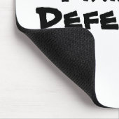 Ich liebe [anpassen] mousepad (Ecke)