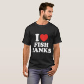 Ich liebe Aquarien T-Shirt (Vorne ganz)
