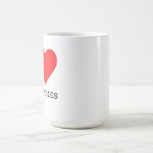 Ich liebe Archimedes Kaffeetasse (Mittel)