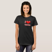 Ich liebe Arizona T-Shirt (Vorne ganz)