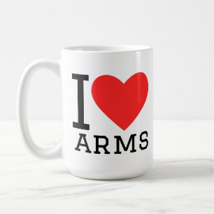 Ich liebe Arme Kaffeetasse
