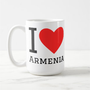 Ich liebe Armenien Kaffeetasse