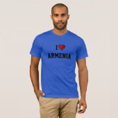 ICH LIEBE ARMENIEN T-Shirt (Vorne ganz)
