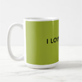 ICH LIEBE ARMY KAFFEETASSE (Links)