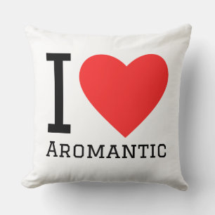 Ich liebe aromantisch kissen