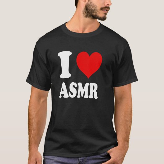 Ich liebe ASMR T-Shirt (Vorderseite)