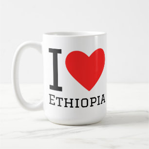 Ich liebe Äthiopien  Kaffeetasse