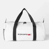 Ich liebe Australien Duffle Bag (Rückseite)