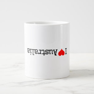 Ich liebe Australien Jumbo-Tasse