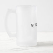 Ich liebe Australien Mattglas Bierglas (Links)