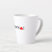 Ich liebe Australien Milchtasse (Rechte Ecke)