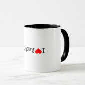 Ich liebe Australien Tasse (VorderseiteRechts)