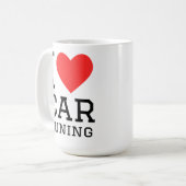 Ich liebe Autotuning Kaffeetasse (Vorderseite Links)
