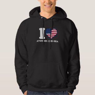 Ich liebe Avon by the Sea Ich mag Avon by the Sea Hoodie
