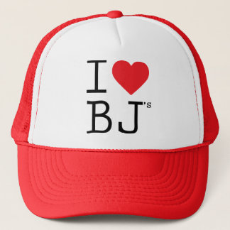Ich liebe B.Js Hut Truckerkappe