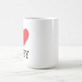 Ich liebe Baby Kaffeetasse (Mittel)