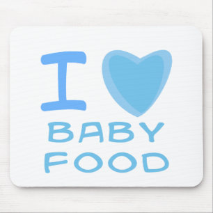 Ich liebe Babynahrung Mousepad