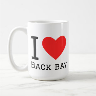 Ich liebe Back Bay Kaffeetasse