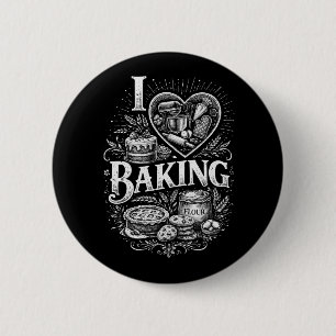 Ich liebe Backen Button