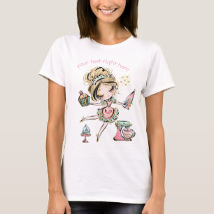 Ich Liebe Backen, Kuchenliebhaber, T-Shirt