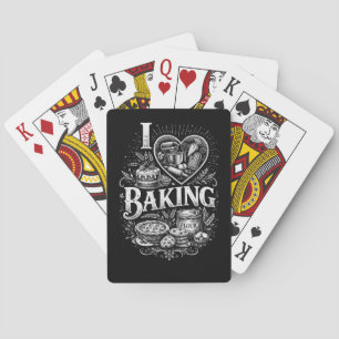 Ich liebe Backen Spielkarten