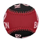 Ich liebe Bacon Baseball (Vorderseite)