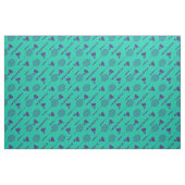 Ich Liebe Badminton auf Minzgrün Stoff (Fat Quarter (45,7 x 55,9 cm))