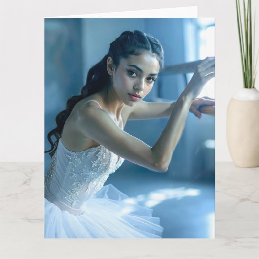 ICH LIEBE BALLETT - BALLETT & TANZ KARTE (Vorderseite)