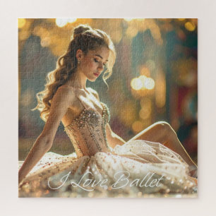 ICH LIEBE BALLETT - BALLETT & TANZ PUZZLE
