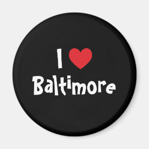 Ich liebe Baltimore Magnet