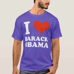 Ich liebe Barack Obama Potus Weißes Haus Langarmsh T-Shirt