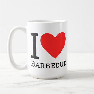 Ich liebe Barbecue Kaffeetasse