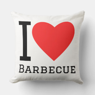 Ich liebe Barbecue Kissen
