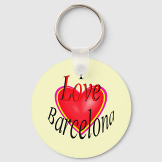 Ich Liebe Barcelona! Schlüsselanhänger