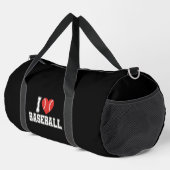 Ich liebe Baseball Duffle Bag (Rechte Ecke)