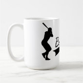 Ich liebe Baseball Kaffeetasse (Links)