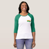 Ich Liebe Baseball mit Mitgefühl T-Shirt (Vorne ganz)