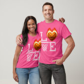 Ich Liebe Basketball Basketball Lover Geschenk für T-Shirt (Unisex)