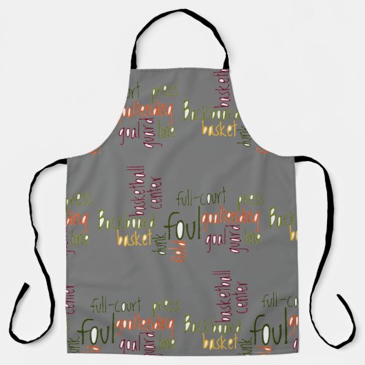Ich Liebe Basketball das Spiel der Champions Schürze (Vorderseite)