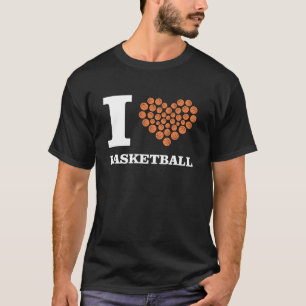 Ich liebe Basketball T-Shirt
